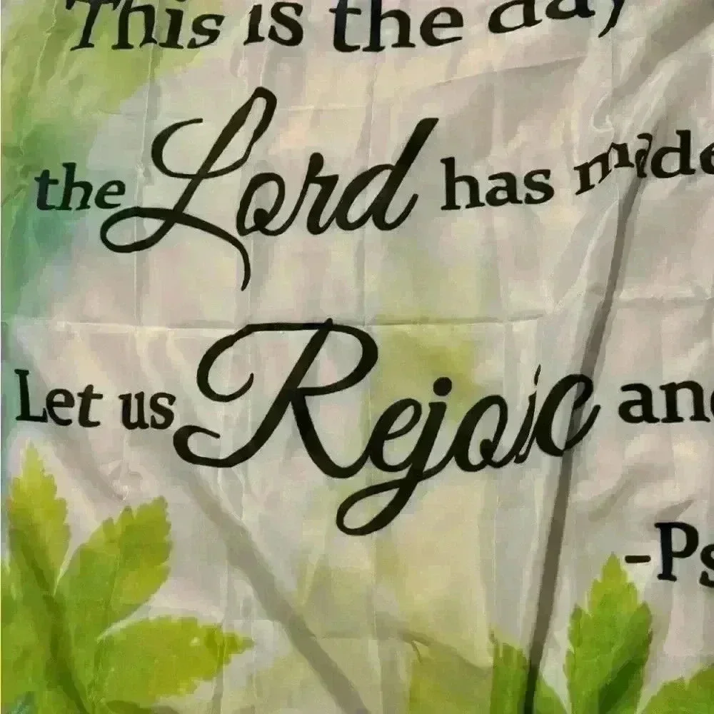 Religious Wall Tapestry Psalms 118:24 BNWOT